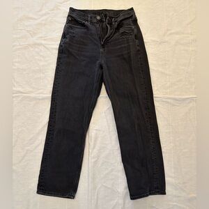 American Eagle Straight Leg Distressed Jeans